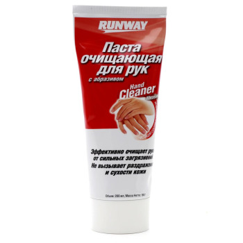 Runway Очитститель рук с абразивом,  туба 200 ml