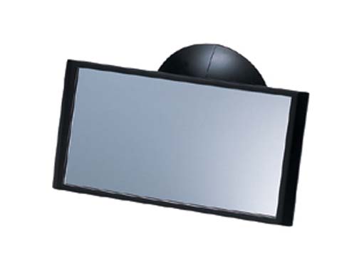 CARMATE Зеркало в салон автомобиля Mini Mirror, плоское, черное