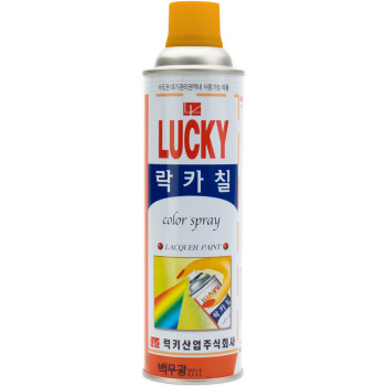 LUCKY 341 Краска-аэрозоль Золотая,  530мл