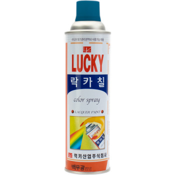 LUCKY Краска-аэрозоль Светло-Синяя,  530мл