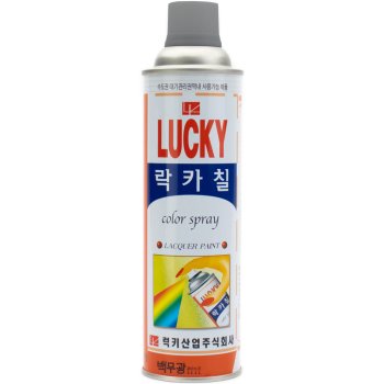 LUCKY 347 Краска-аэрозоль Серая Светлая,  530мл