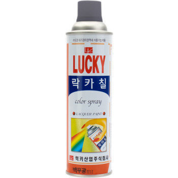 LUCKY 337 Краска-аэрозоль Серая,  530мл