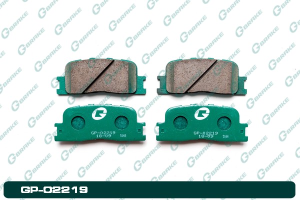 G-brake Колодки тормозные дисковые GP-02219  ACU20/25