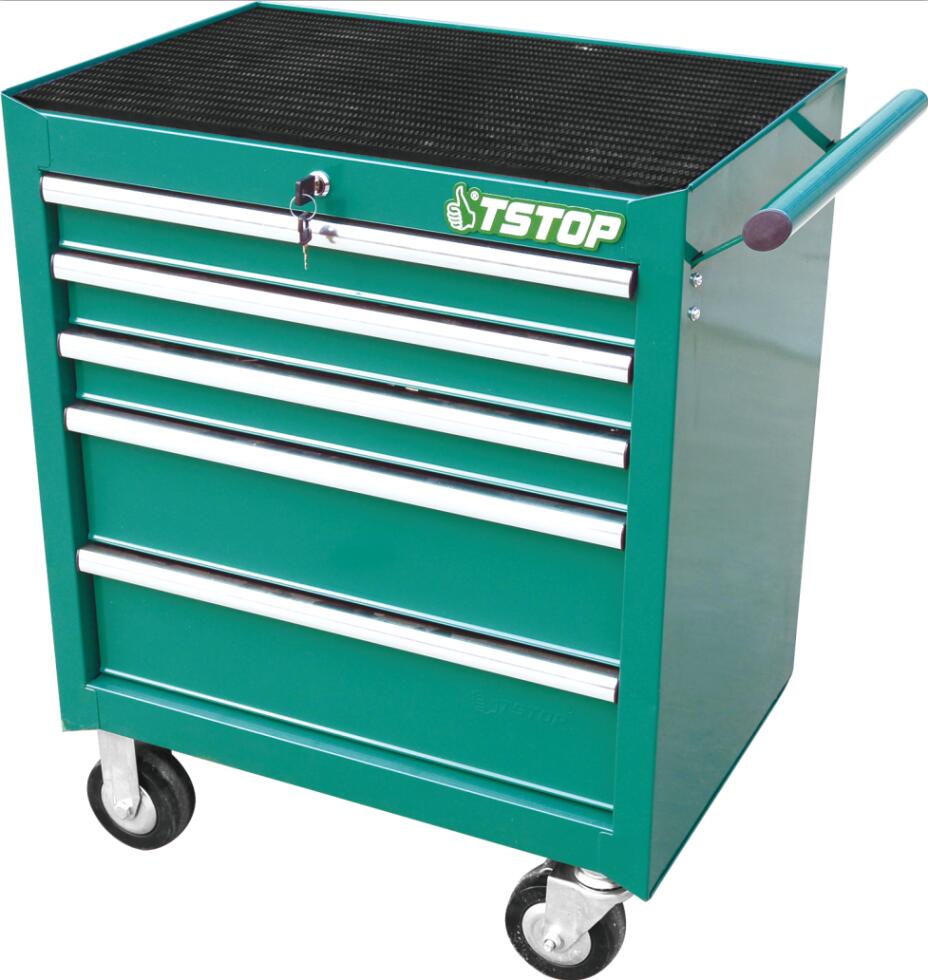 T-STOP Тележка инструментальная , пятиполочная  675 х 460 х 702 мм