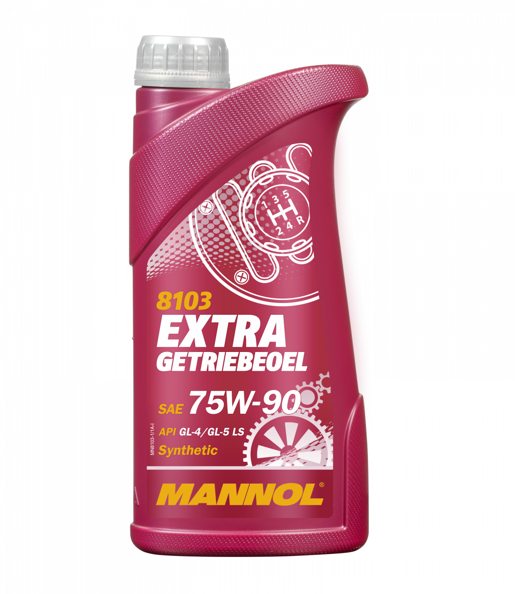 MANNOL 8103 GL-4/GL-5 LSD 75W90 Синт/ трансмиссионное масло 1л.