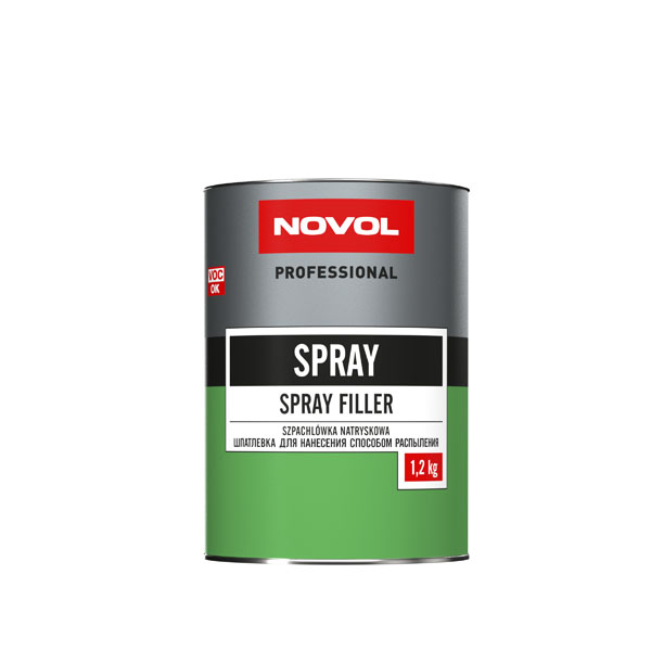 1201 Novol Шпатлевка для нанес. распыл. "SPRAY" 1,2кг