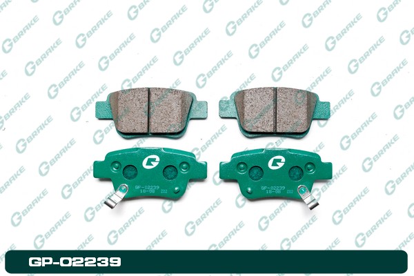G-brake Колодки тормозные дисковые GP-02239  ACR50W