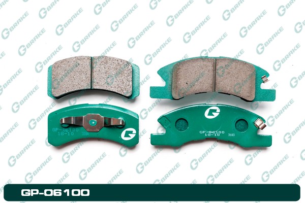 G-brake Колодки тормозные дисковые GP-06100  H42/46/47  MINICA