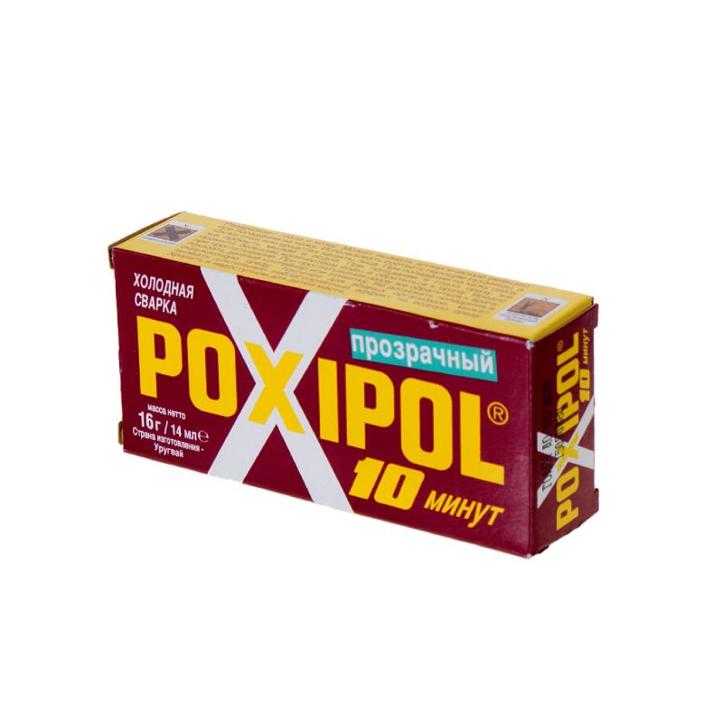 Poxipol Холодная сварка прозрачная 14 мл. (1/6/60/240)