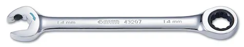 43606(43203) SATA Ключ комбинированный с храповиком 10 мм