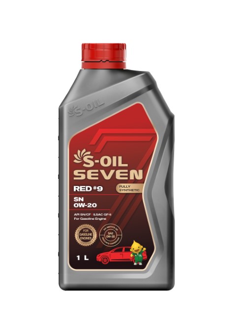 S-OIL 7 RED #9 SN/CF 0W-20 Fully Synthetic (1л) Масло моторное