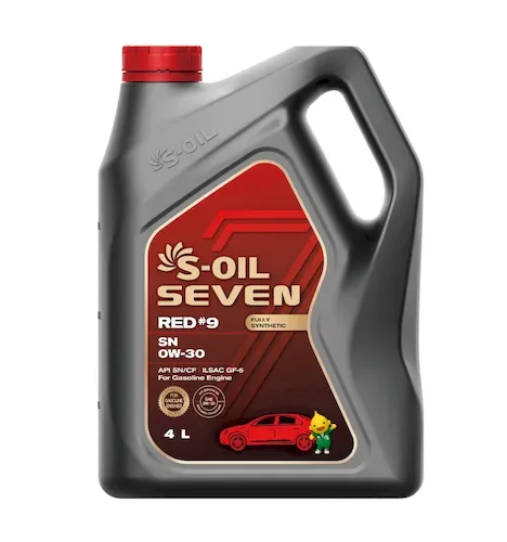 S-OIL 7 RED #9 SN/CF 0W-30 Fully Synthetic (4л)
